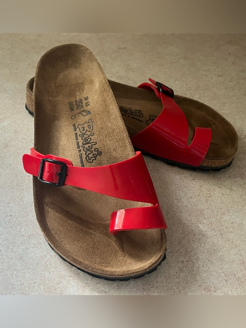 Women’s Birki’s by Birkenstock Madrid Adjustable Buckle Strap, Toe-Loop Sandals